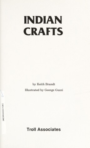 Book cover for Indian Crafts