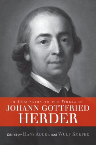 Cover of A Companion to the Works of Johann Gottfried Herder