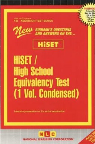 Cover of HiSET / High School Equivalency Test