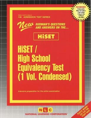 Book cover for HiSET / High School Equivalency Test