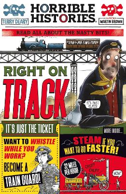 Book cover for Right On Track (newspaper edition)