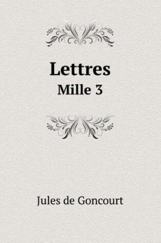 Cover of Lettres Mille 3