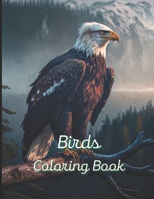 Book cover for Birds Coloring Book