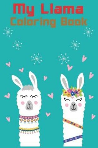 Cover of My Llama Coloring Book