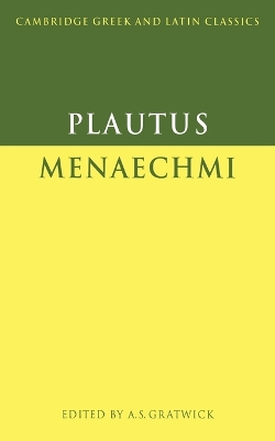 Cover of Plautus: Menaechmi