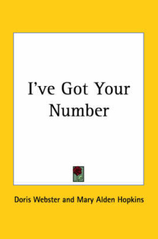 Cover of I've Got Your Number (1927)