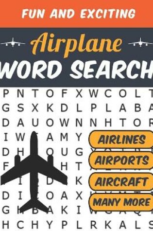 Cover of Airplane Word Search