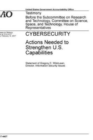 Cover of Cybersecurity