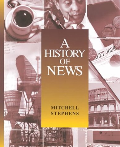 Book cover for A History of News