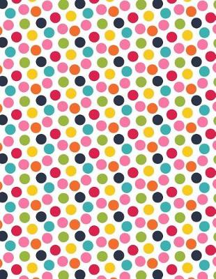 Book cover for Polka Dot Notebook - 4x4 Graph Paper