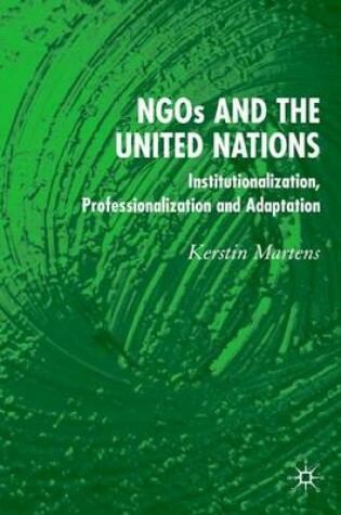 Cover of NGO's and the United Nations