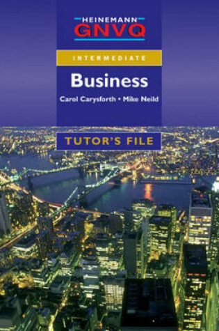 Cover of Intermediate GNVQ Business Tutor Resource File