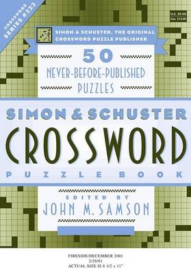 Cover of Simon & Schuster Crossword Puzzle Book #223