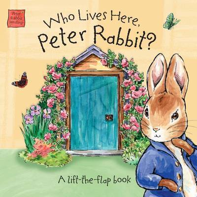 Book cover for Peter Rabbit Seedlings - Who Lives Here, Peter Rabbit?