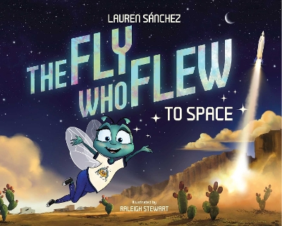 Book cover for The Fly Who Flew to Space