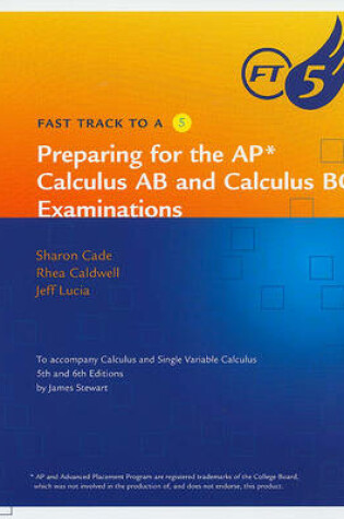 Cover of Preparing for the AP Calculus AB and Calculus BC Examinations