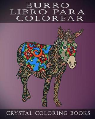 Book cover for Burro Libro Para Colorear