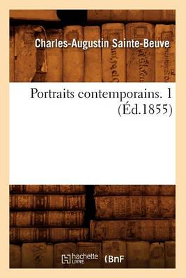 Book cover for Portraits Contemporains. 1 (Ed.1855)