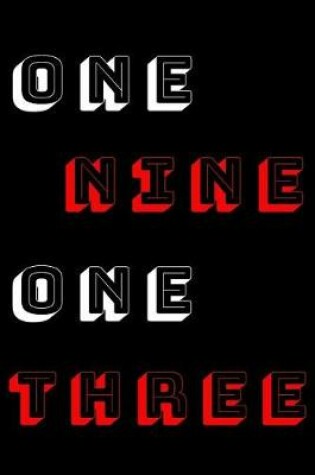 Cover of One Nine One Three