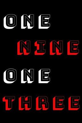 Book cover for One Nine One Three