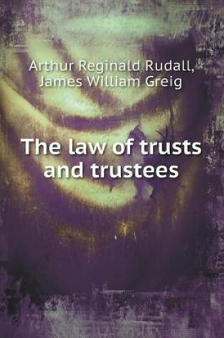 Cover of The Law of Trusts and Trustees