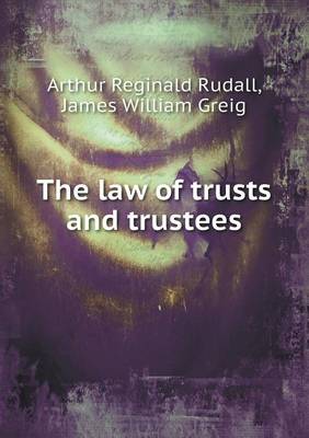 Book cover for The Law of Trusts and Trustees