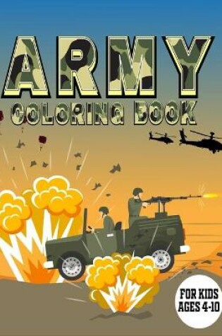 Cover of Army Coloring Book