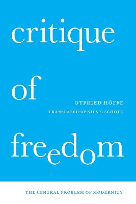 Book cover for Critique of Freedom