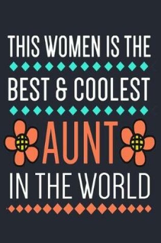 Cover of Best Aunt In The World Notebook