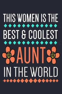 Book cover for Best Aunt In The World Notebook