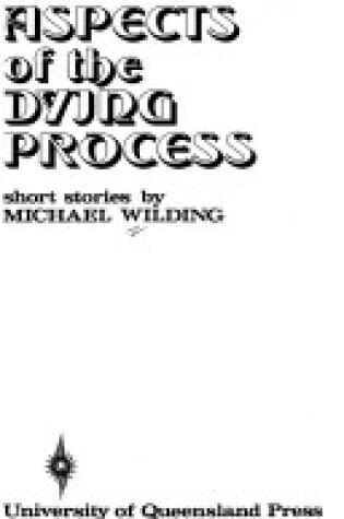 Cover of Aspects of the Dying Process