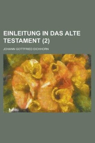 Cover of Einleitung in Das Alte Testament (2 )