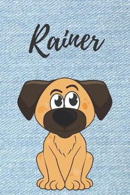 Book cover for Rainer Hunde Notizbuch / Notizheft / Malbuch / Kritzelbuch / Tagebuch / Journal / DIN A5 / Geschenke