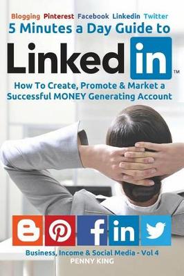 Book cover for 5 Minutes a Day Guide to Linkedin