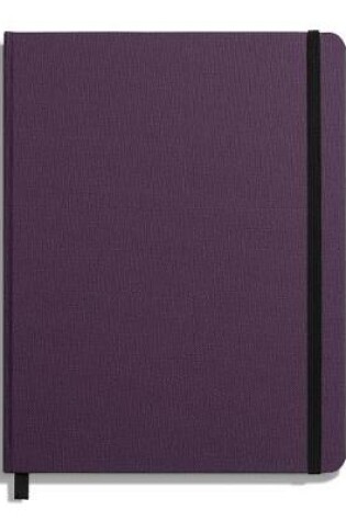 Cover of Shinola Journal, HardLinen, Ruled, Dark Purple (7x9)