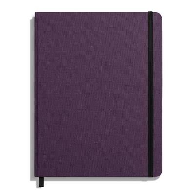 Book cover for Shinola Journal, HardLinen, Ruled, Dark Purple (7x9)