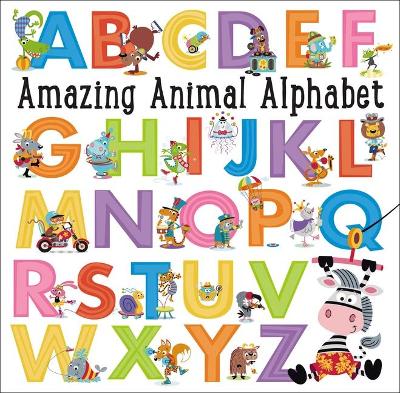 Book cover for Amazing Animal Alphabet