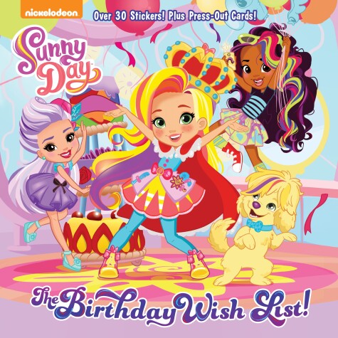 Book cover for The Birthday Wish List! (Sunny Day)