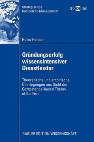 Cover of Grundungserfolg Wissensintensiver Dienstleister