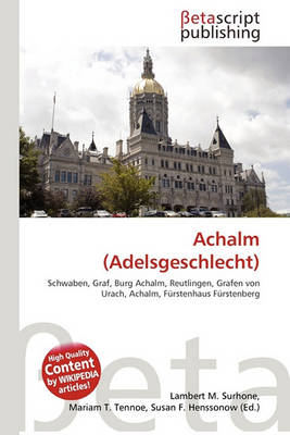 Cover of Achalm (Adelsgeschlecht)