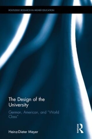 Cover of The Design of the University