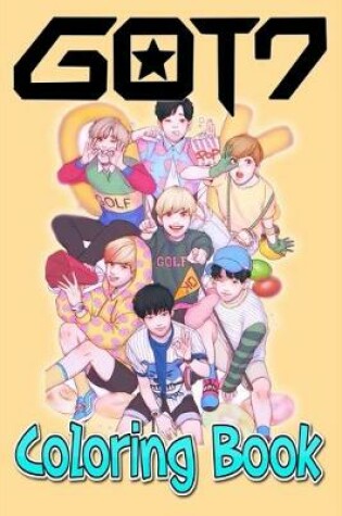 Cover of Got7 Coloring Book
