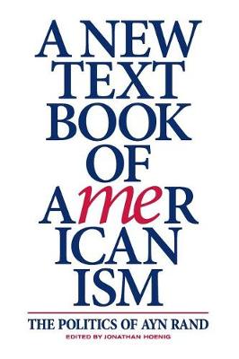 Book cover for A New Textbook of Americanism