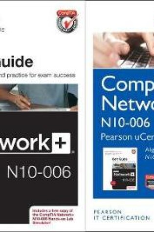 Cover of Comptia Network+ N10-006 Pearson Ucertify Course and Labs and Textbook Bundle