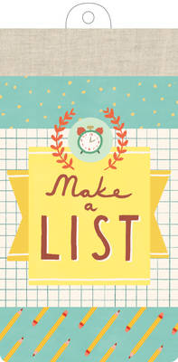 Book cover for Make a List List Pad