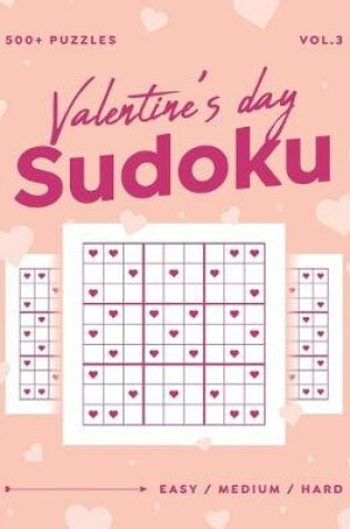 Cover of Valentine's Day Sudoku vol.3