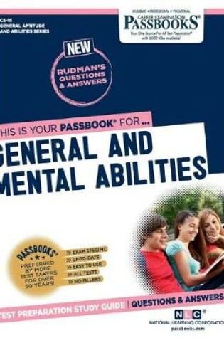 Cover of General and Mental Abilities (Cs-16)