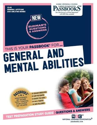 Book cover for General and Mental Abilities (Cs-16)