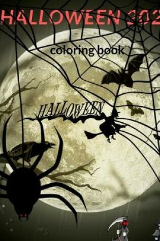 Cover of HALLOWEEN 2020 coloring book