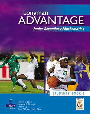 Book cover for Advantage Junior Secondary Maths Pupil's Book 2 Nigeria